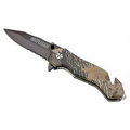 Camo Rescue Knife